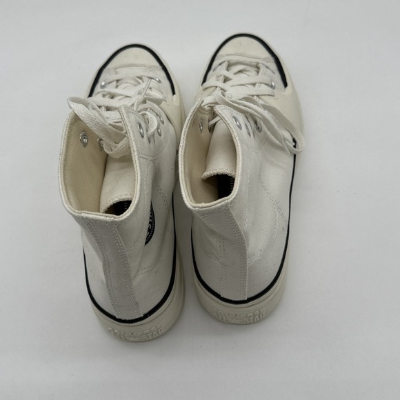 NEW Converse Chuck Taylor All Star HI Platform Sneakers White + A02832C SZ 11 - Picture 9 of 12
